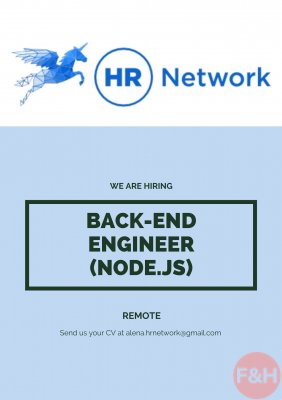 Back-end Engineer (Node.js)