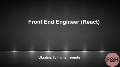 Front End Engineer
