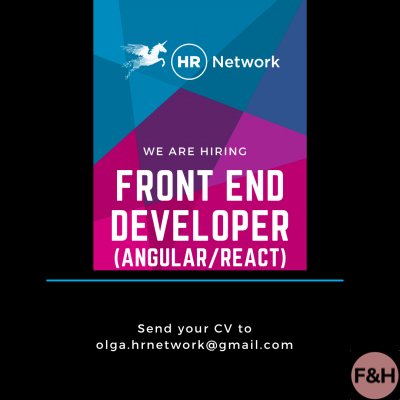 Front End Developer (Angular/React)